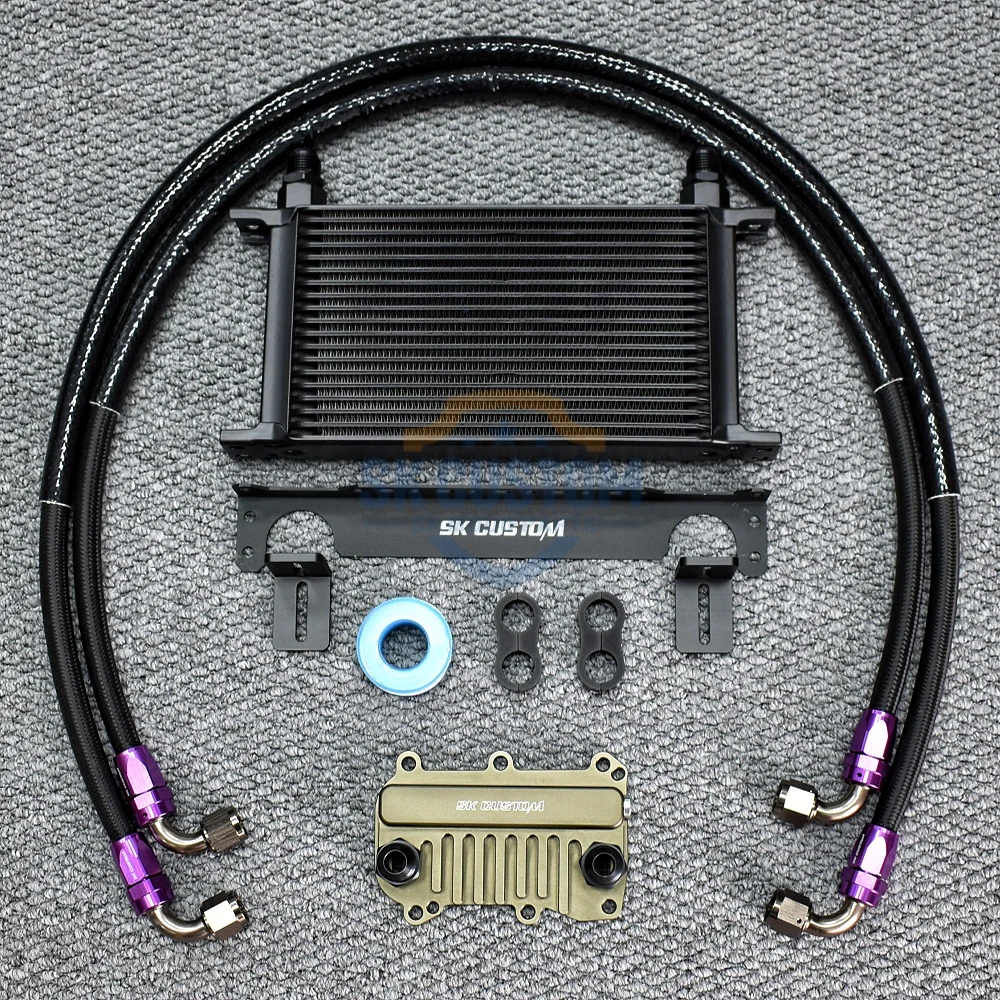 

SK For Mercedes-Benz M133 oil cooler kit For A45 CLA45 GLA45 C63 E63 GLC63/S G500 GT63 GLE63 G63 S63 SLC200 AMG OE: A1331880001