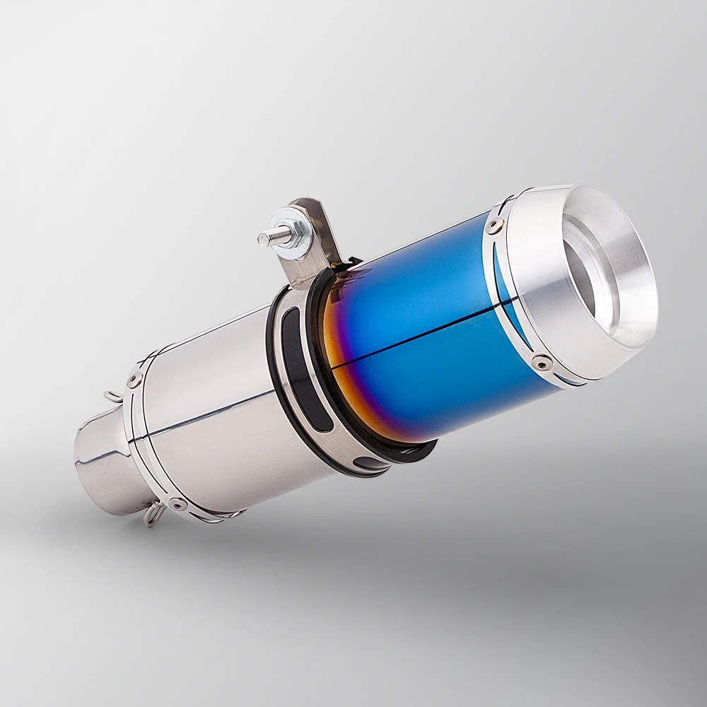

51mm Universal Motorcycle Exhaust Muffler Escape for G310R R1200GS Z1000 Z900 ZX4R CBR650 R1 Z400 cb190 PCX125 R3 C33