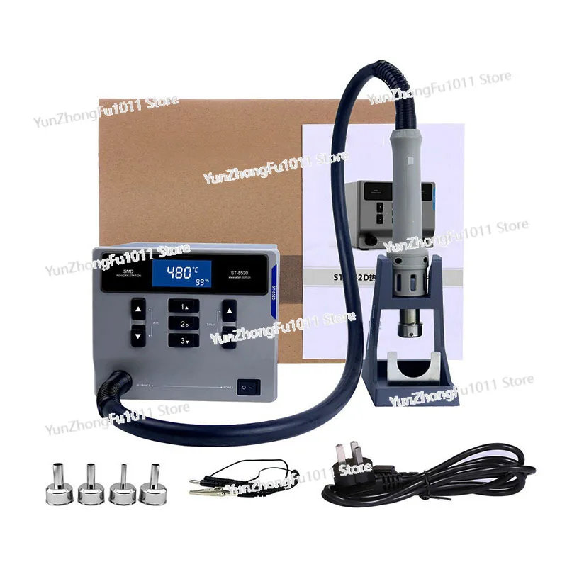 ST-862D Hot Air Gun with Digital Display Sleep Feature Adjustable Constant Temperature for Mobile Phone Repair Welding Station