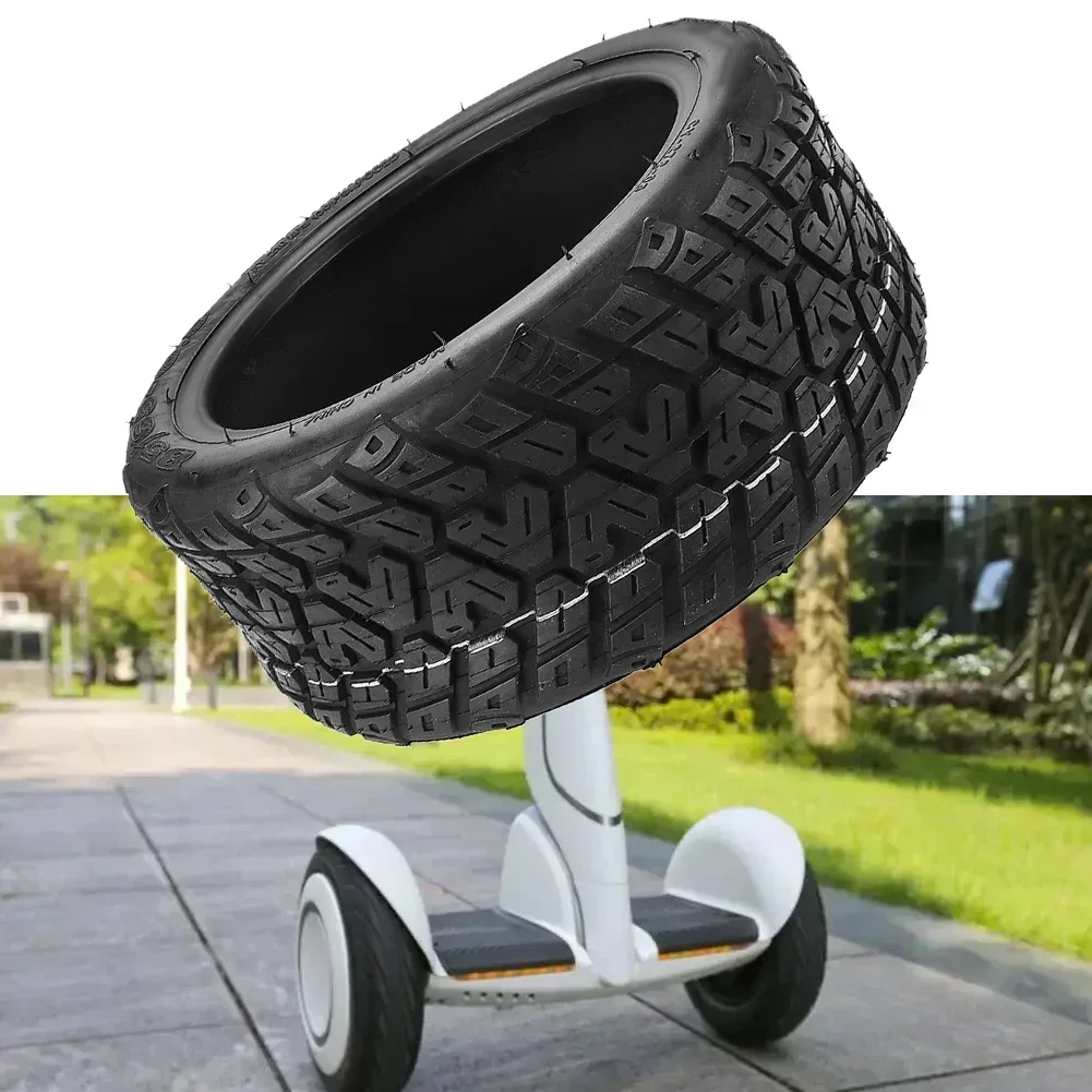 Not Easy To Deform Tubeless Tire Widened Tire 10 Inch 85/65-6.5 For Kugoo G-Booster Rubber Tubeless Off-road Tire