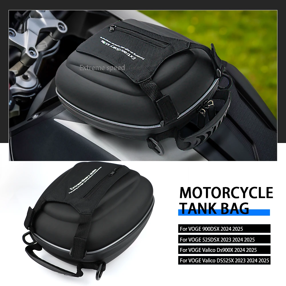 Tank Bag Hinangin Bag For VOGE 525DSX 900DSX Valico DS525X DS900X 2023 2024 2025 Motorcycle Fuel Tank Bags Tool Bags Luggage Bag