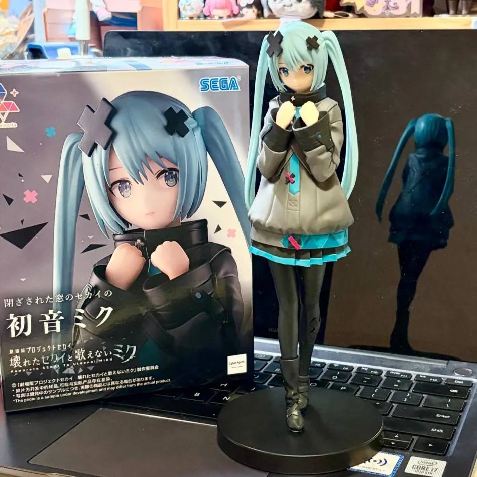 21cm Sexy Girl Hatsune Miku Anime Figure Fashion Subclture Miku Action Figure Christmas Gift PVC Collection Model Doll Toys