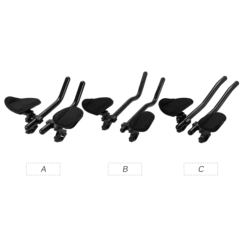 Bike Rest Handlebar Cycle Aero Bar Bicycle Relaxation Handle Bar Triathlon MTB Road Bike Arm Rest Bar Bike Aerobar