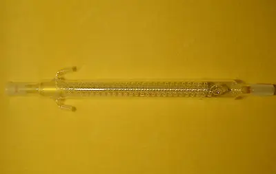 

400mm,24/40,Coiled Reflux Condenser,Made By Borosilicate Glass 3.3,Lab Glassware