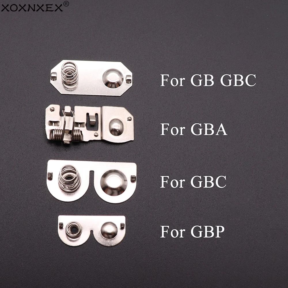 1PCS Battery Terminals Spring Contacts for Nintend Game Boy Advance Game Machine Battery Metal Contacts for GBA GBC GB GBP