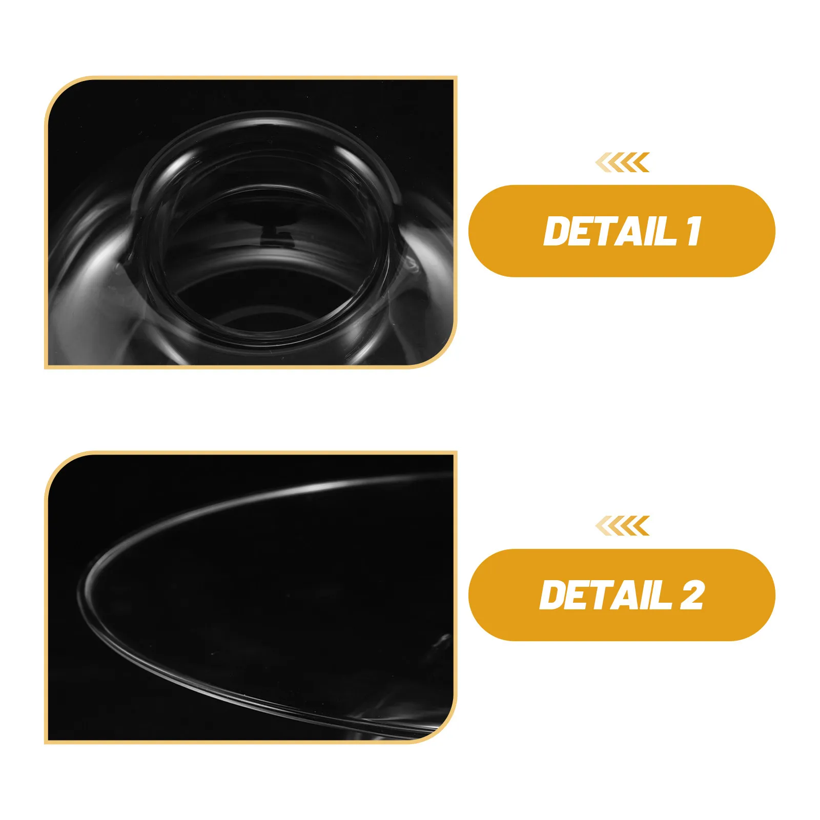 8.66 Inch Decorative Platter Ice Chilled Serving Bowl Smoke Infuser Compatible Caviar Dish Sashimi Platter Party