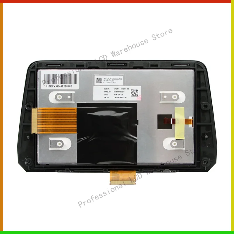 

B61A611J 7-дюймовый TM070RDHP03-00-BLU1 Сенсорный экран 2017-2018 MAZDA3 Alexa GPS-навигация, радио, емкостный ЖК-экран, панель дисплея