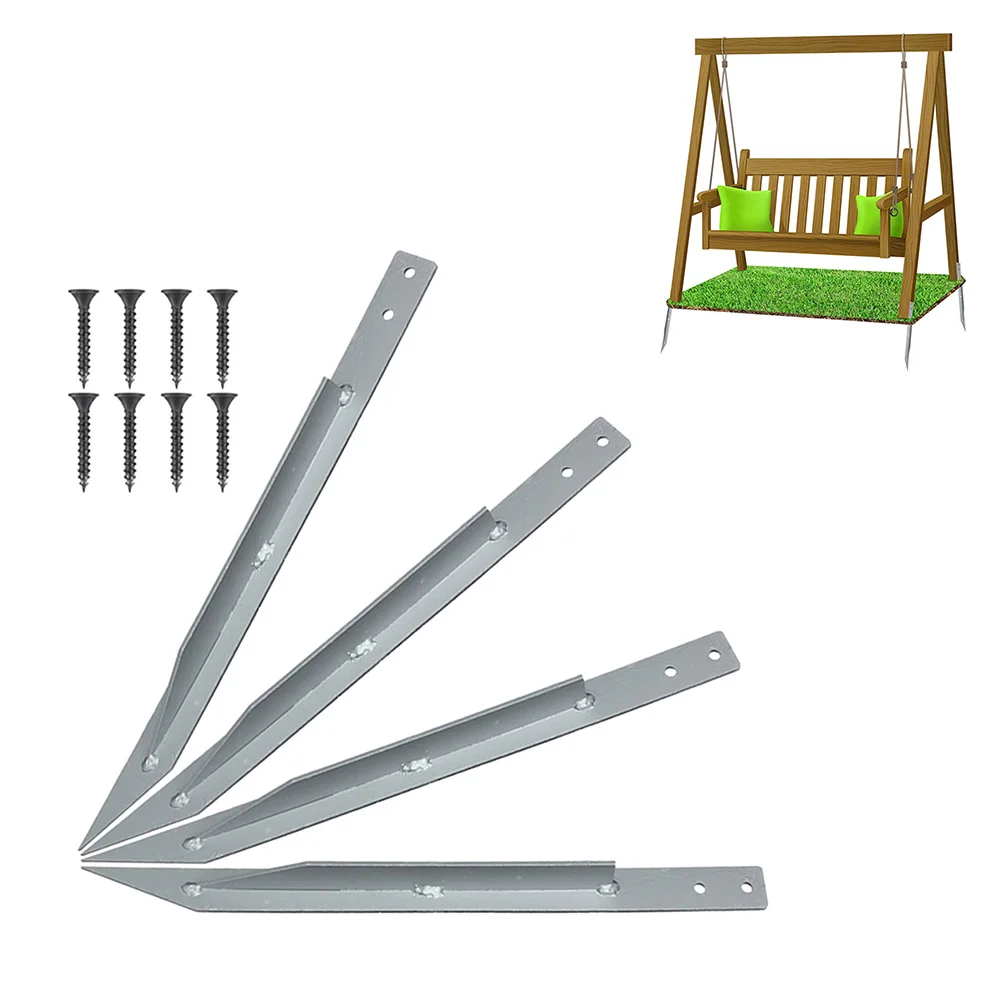 

Easy Install Anchor Metal Ground Anchor Metal Anchor High Load Capacity Secure Attachment System Stable Outdoor Anchor