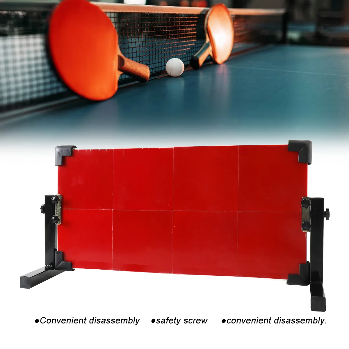 Professional Table Tennis Rebound Board Ping Pong Springback Machine Self-Study Pingpong Exerciser Table Tennis Sport Accessorie