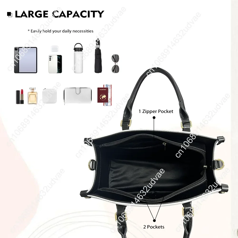 Lady Gaga Purse Mens Womens New Shoulder Crossbody Bag Personalized Handbag Business Commuter High Quality Leather Tote Bag Gift