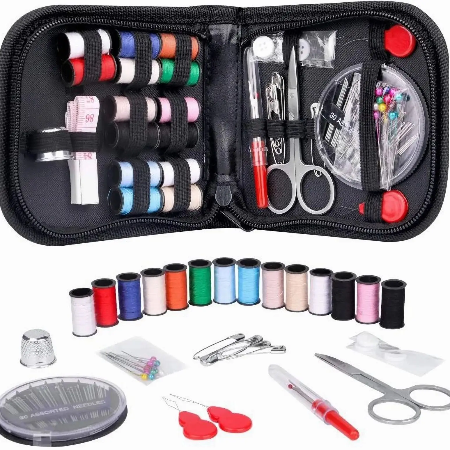 Sewing Kits DIY Multi-function Sewing Box Set for Hand Quilting Stitching Embroidery Thread Sewing Accessories Sewing Kits