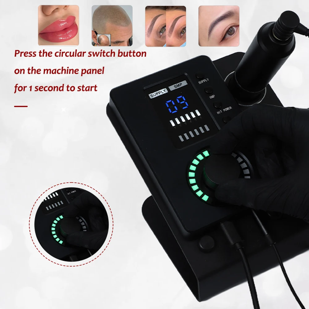 

YD SMP Scalp Micropigmentation Device Professional PMU Machine Pen Kit for Permanent Makeup Eyebrows Lips Areola Tattoo Artists