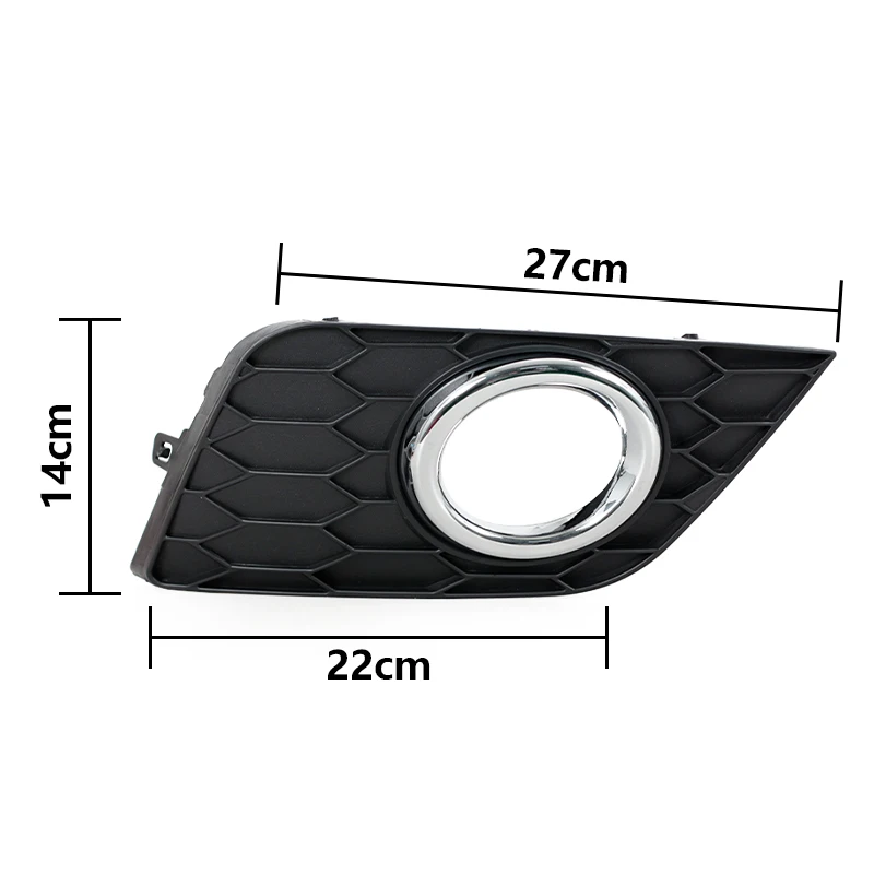 For Nissan Sentra 2016-2018 Car Foglight Cover ABS Plastic Fog Lamp Frames Protector Fog Lamp Trimming Cap Hood Lid Bezel Cover