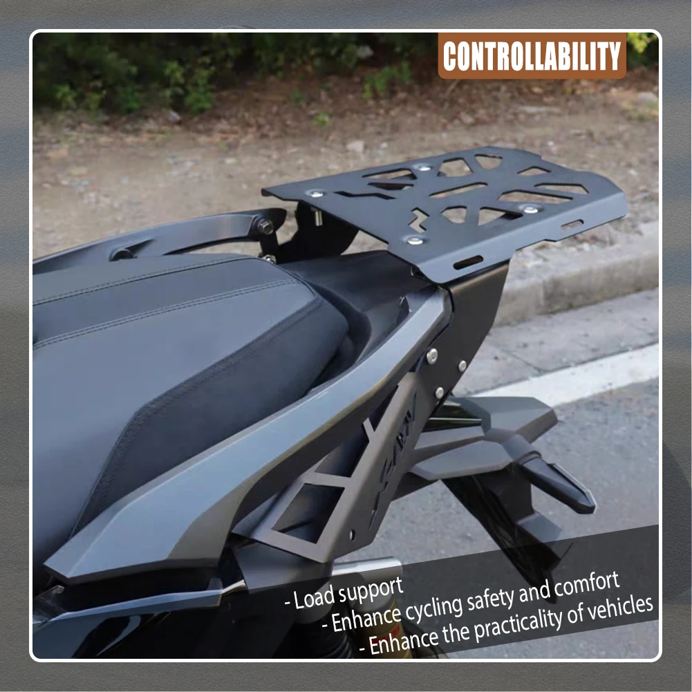 Motorcycle Parts Rear Carrier Luggage Rack Shelf Bracket Tailbox Support Tail Top Box Cargo Holder For HONDA ADV350 ADV 350 2025