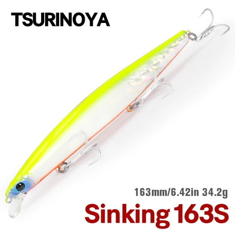 TSURINOYA STINGER 163S приманка для морской рыбалки — пример использования
