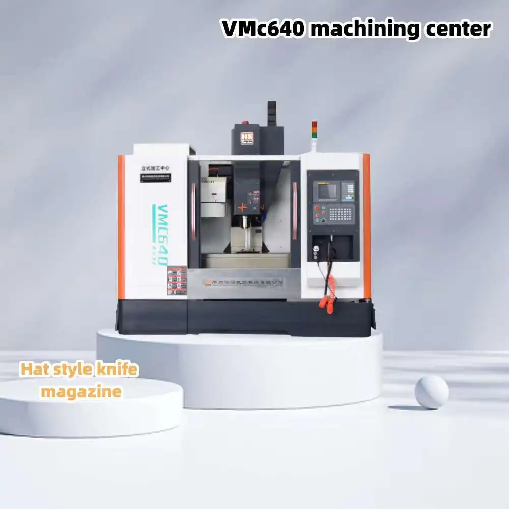 VMC640 Automatic Milg Fraiseuse 4-Axis VMC650 Hine Tool Hining Center CNC System Vertical