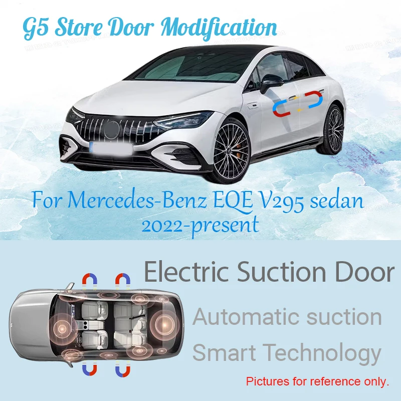 

For Mercedes-Benz EQE V295 sedan 2022-present Car Electric Suction Door Power-assisted Closing Door Soft-close Function
