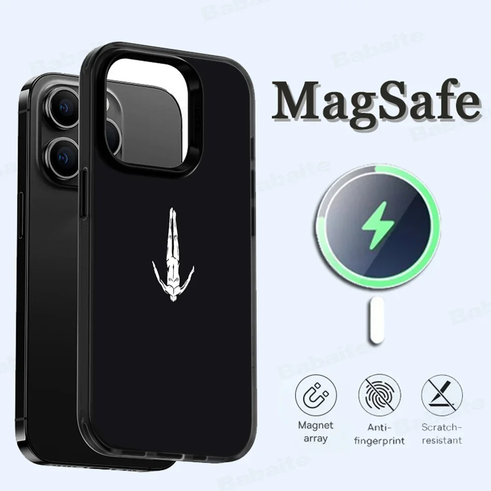 DJ A-Afterlife Anyma Phone Case Magnetic Case For iPhone 16 14 13 12 11 15 Pro Max Plus For Magsafe Wireless Charge Cover