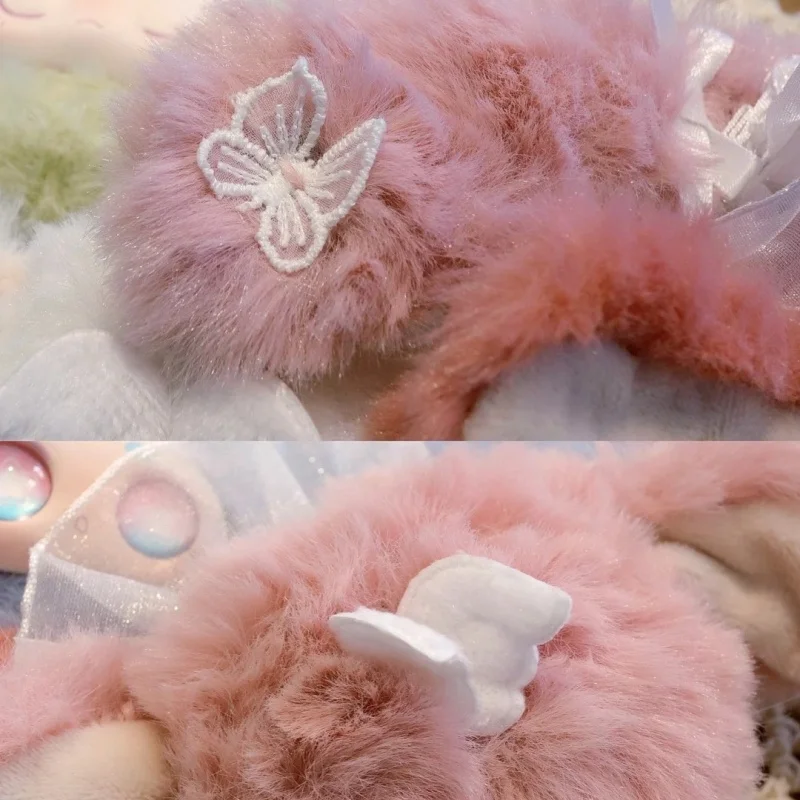 本物のバニーファンタジーワンダーランドシリーズブラインドボックスかわいいぬいぐるみぶら下げ装飾品女の子の誕生日のための理想的な新年のギフト