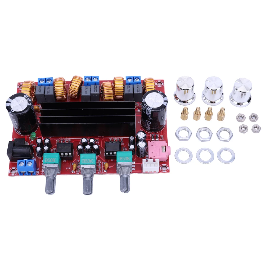 TPA3116D2 Power Amplifier Board 2.1 Channel Subwoofer Power Amplifier 2*50W+100W 12V-24V