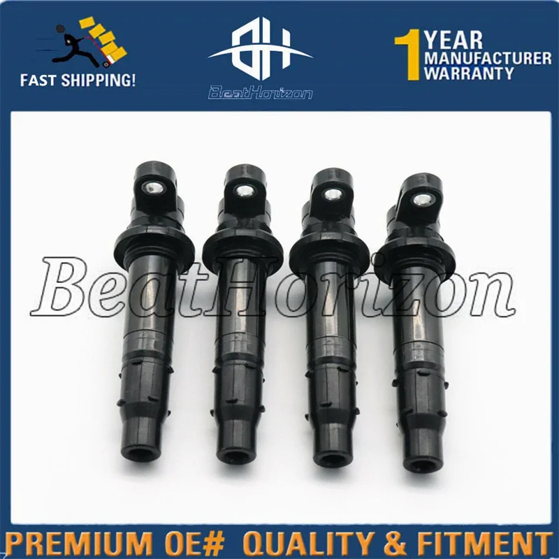 

4PCS F6T56772 23P-82310-00-00 Ignition Coil Fit For Yamaha YZF Phazer FX 500 SUPER TENERE 1200 XT1200Z 2010-2020 Suzuki DF 40 50