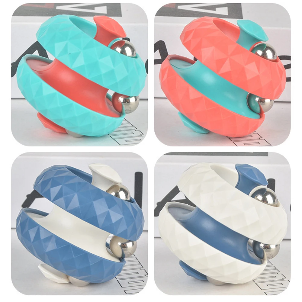 Brinquedo de bola de órbita, brinquedo giratório superior de cubos de inquietação, como presentes de alívio do estresse e brinquedos criativos de descompressão, jogos de quebra-cabeça para crianças