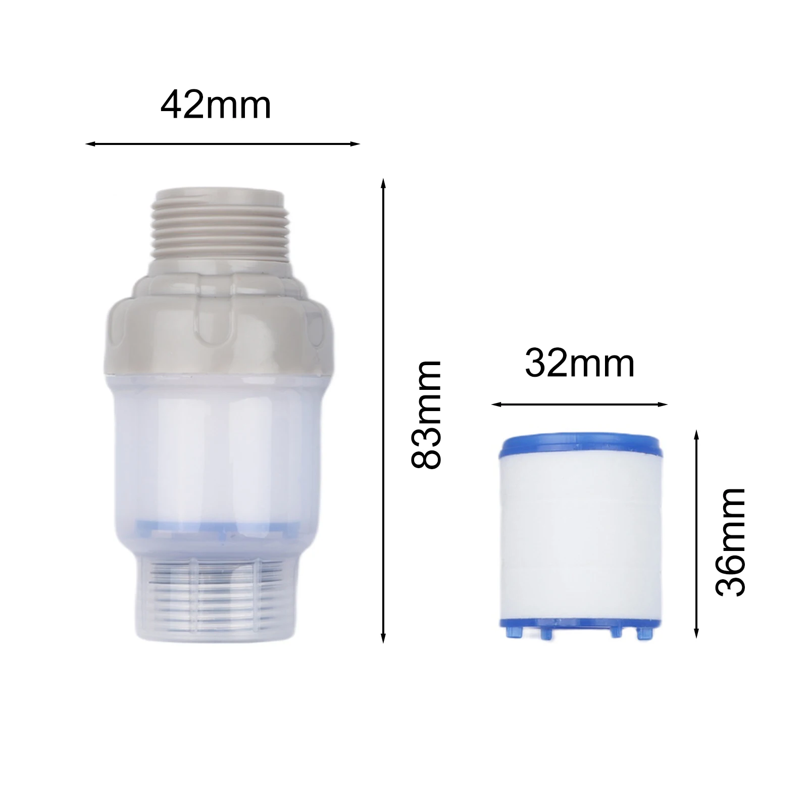 Washing Machine Electric Water Heater Pre Filter Scale Water Purifier With Cartridges For Washing Machine Tap Water Purification view 3
