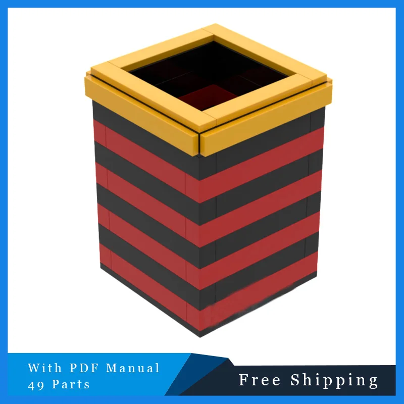 

49 шт. MOC креативные канцелярские принадлежности, чашка для ручек, модульный узкий космический держатель для ручек, строительный блок, модель, детский набор головоломок, подарки на день рождения