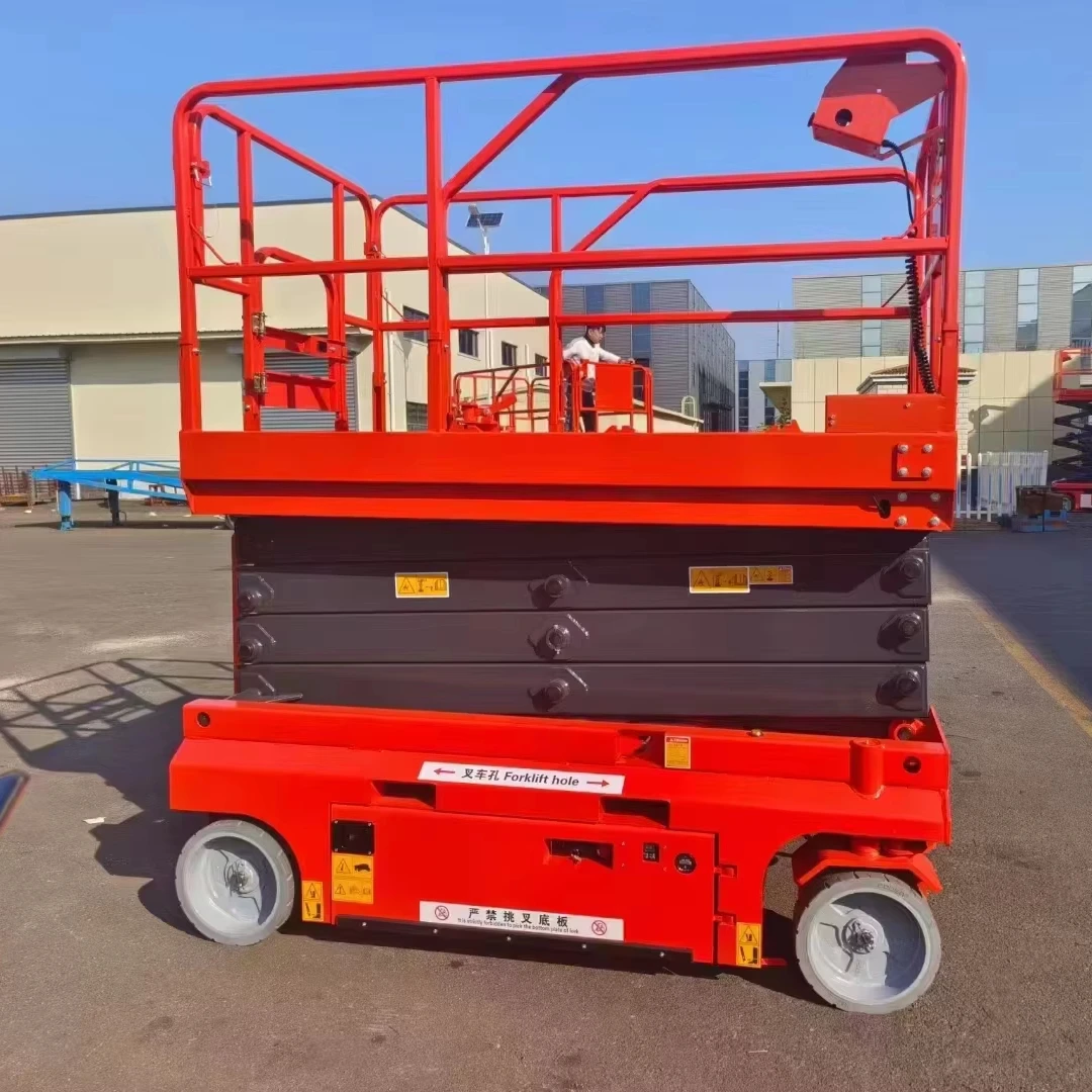 Customized Electric Scissor Lift Mini Self-Propelled Scissor Lift Smart Scissor Car Lift With CE