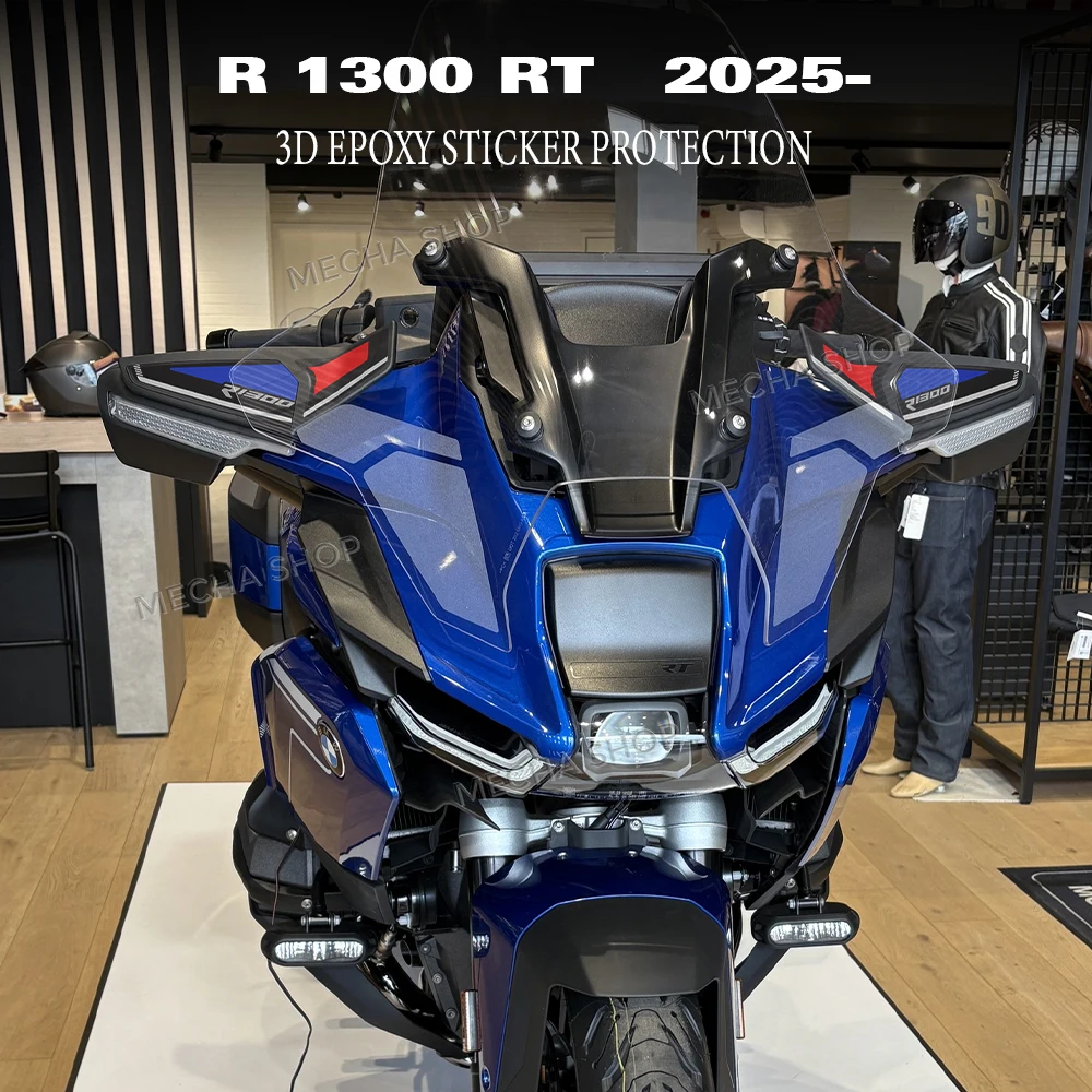 

Наклейки на обтекатель, 3D защитный комплект наклеек из эпоксидной смолы для R 1300 RT R1300RT 2025-