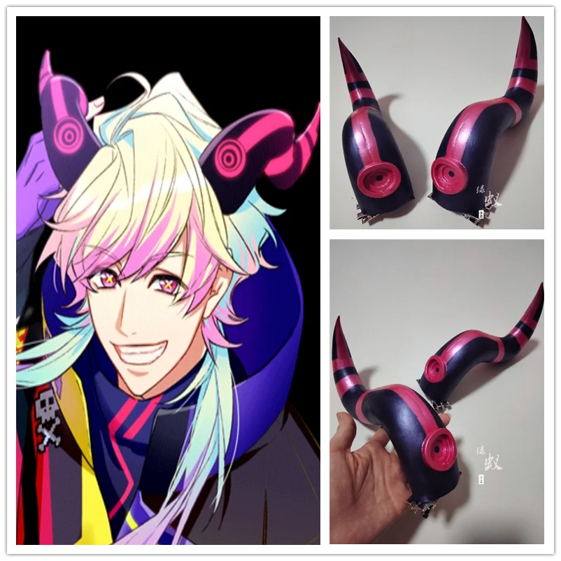 Головной убор с зажимом для головы диало из игры глубоководный заключенный кайтей сиуцзинь из мультфильма «рога» головной убор реквизит для косплея аксессуары