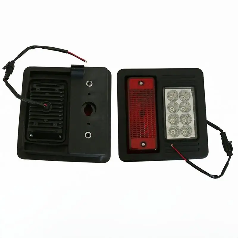 2PCS 6670284 LED Tail Light Lamp Assembly For Bobcat Skid Steer Loader S100 S150 S160 S300 S330 S450 S510 S530 S550 S590 S630