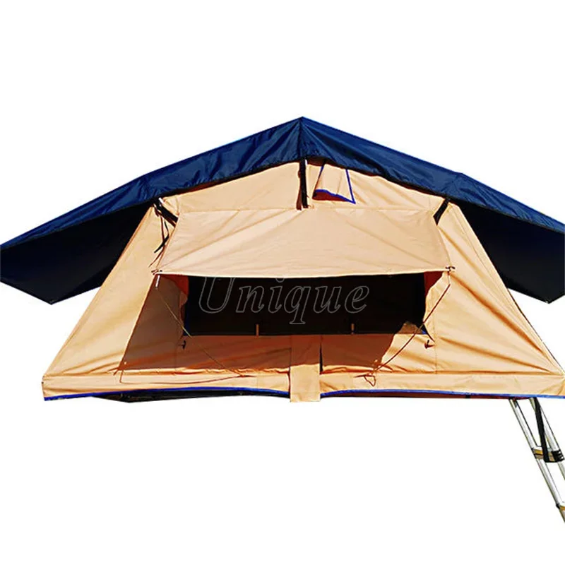 Outdoor Camping Tent, Polyester Cotton, Big Waterproof, Glamping, Rainproof, Car Rooftop Tent