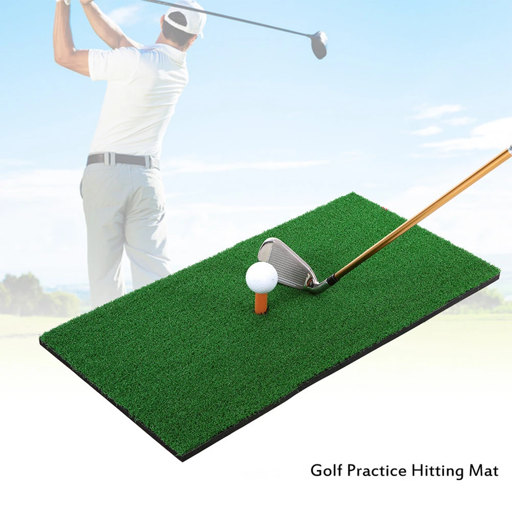 

Golf Practice Mat Woven Nylon Turf Rubber Backyard Hitting Training Portable Rolled Durable Mat for Golf