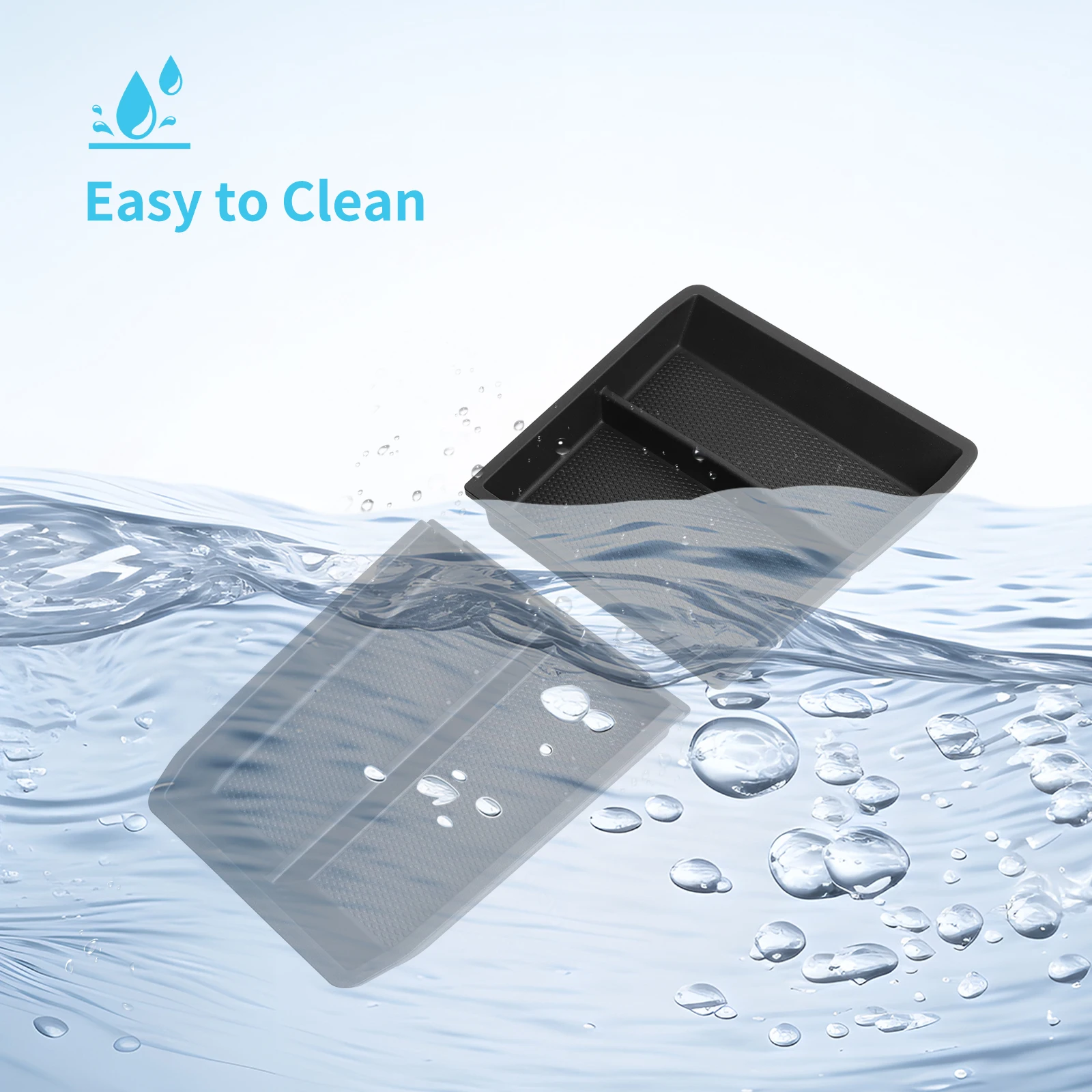 

Центр для GMC Terrain 2025 2026, нижний ящик для хранения консоли, TPE, автомобильный центральный лоток, органайзер, аксессуары для уборки, черный