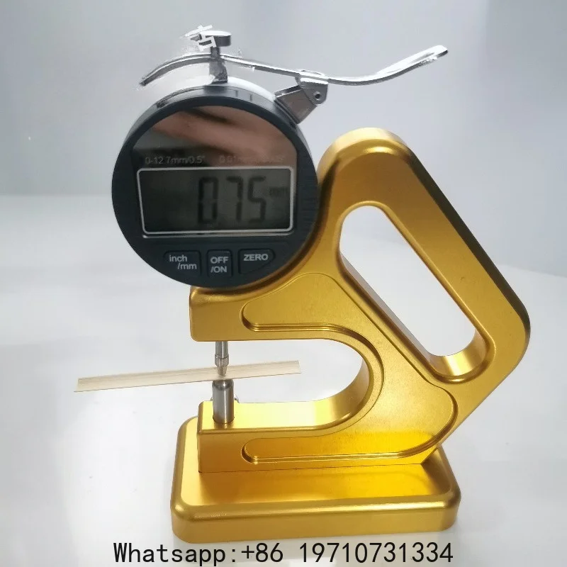 Oboe, bassoon, thickness table, reed thickness measurement oboe bassoon Measuring & Testing