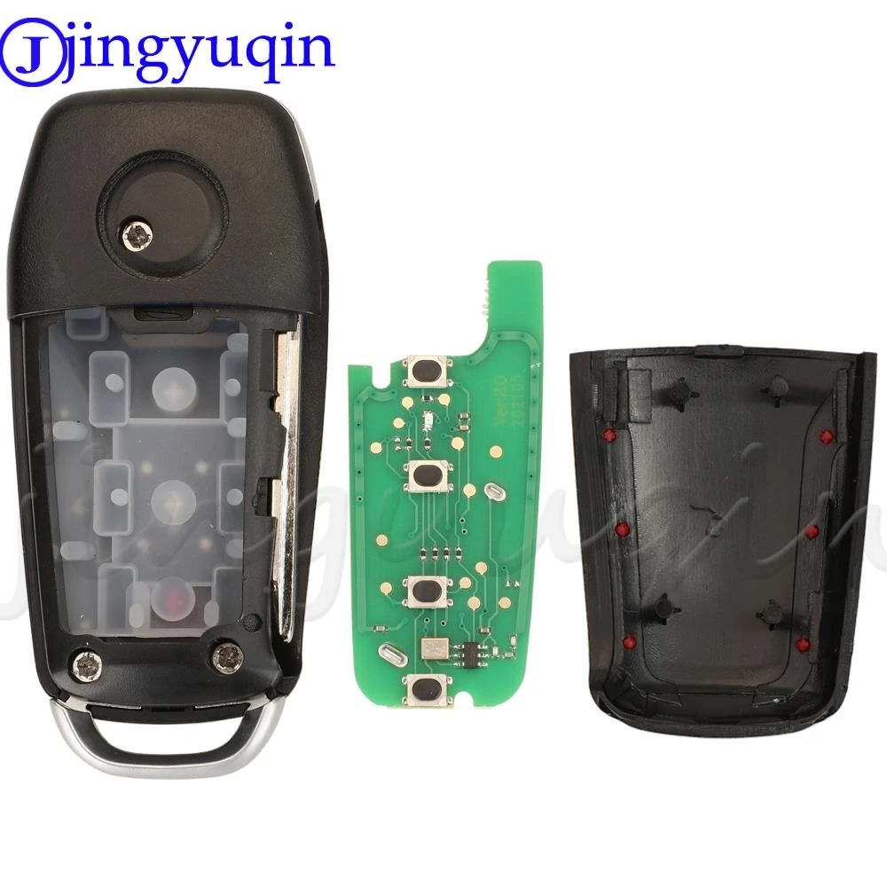 JYQ Modified Remote Car Flip Key 315Mhz 433Mhz For Ford F150 Explorer Focus Edge Escape Ranger Mustang Flex Mercury Lincoln