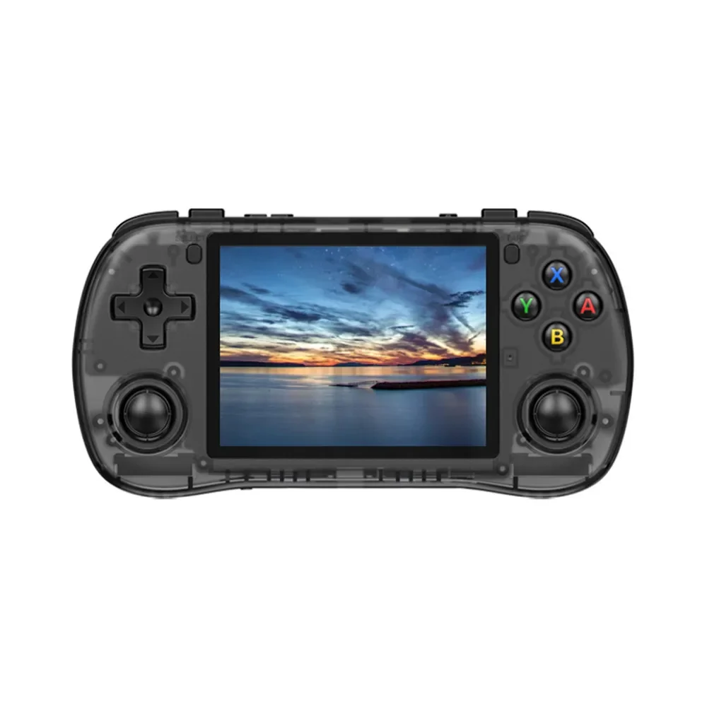 Consola de juegos portátil X35H, pantalla IPS de 3,5 pulgadas, 640x480, Sensor Hall, Joystick RK3566 POWKIDDYOS Linux, regalos para niños