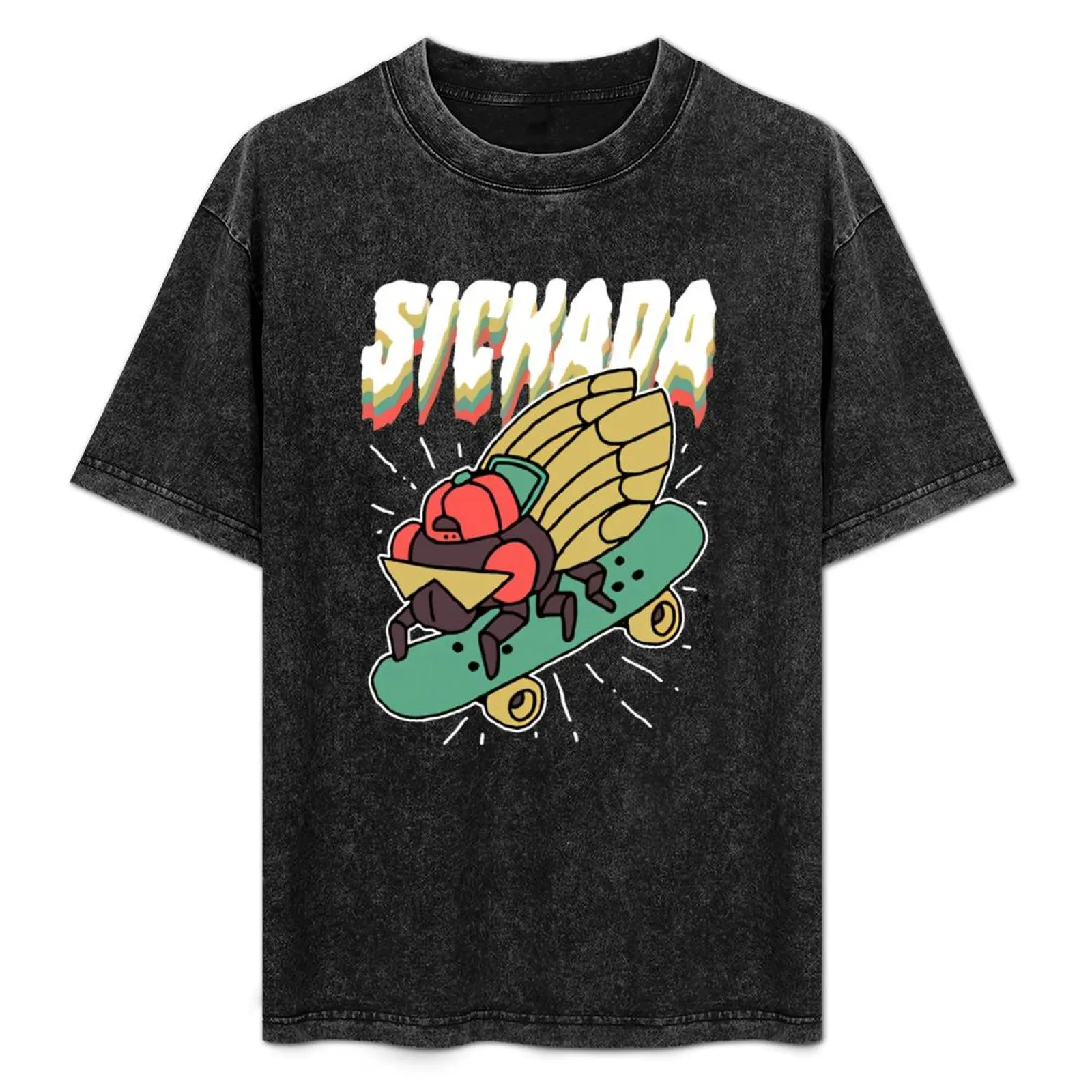 SICKada Cicada T-Shirt anime anime clothes street wear vintage t shirt men