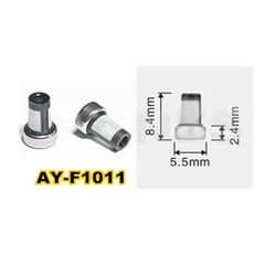 50 Pcs Fuel Injector Filter 5.5mm Diameter  for Lexus Injection Repair Kits ( AY-F1011)