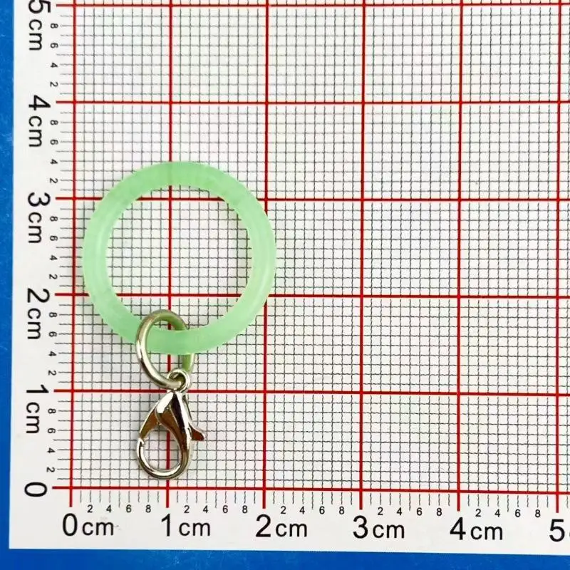 10 Stück O-förmige Silikon-Schlüsselringe, flexible Gummi-O-Ringe, Schlüsselanhänger-Verbinder, DIY-Schmuck, Taschenanhänger, kleine Accessoires – Detail 21