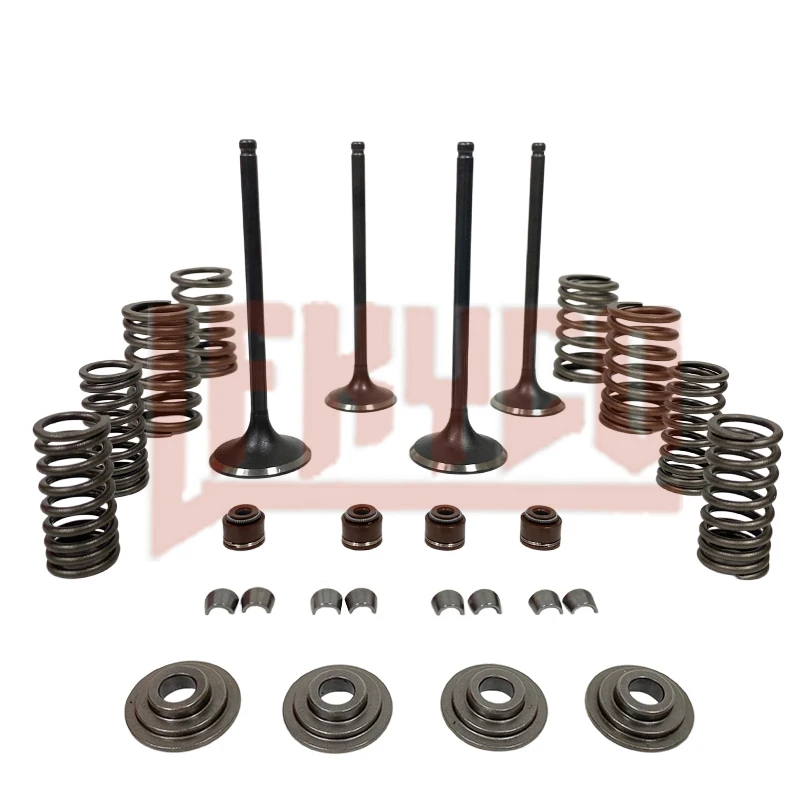 

Motorcycle Engine Part Intake Exhaust Valves Stem Oil Seal Spring Kit for Honda TRX400EX TRX400X XR400R 400EX 400X 2x4 1996-2014