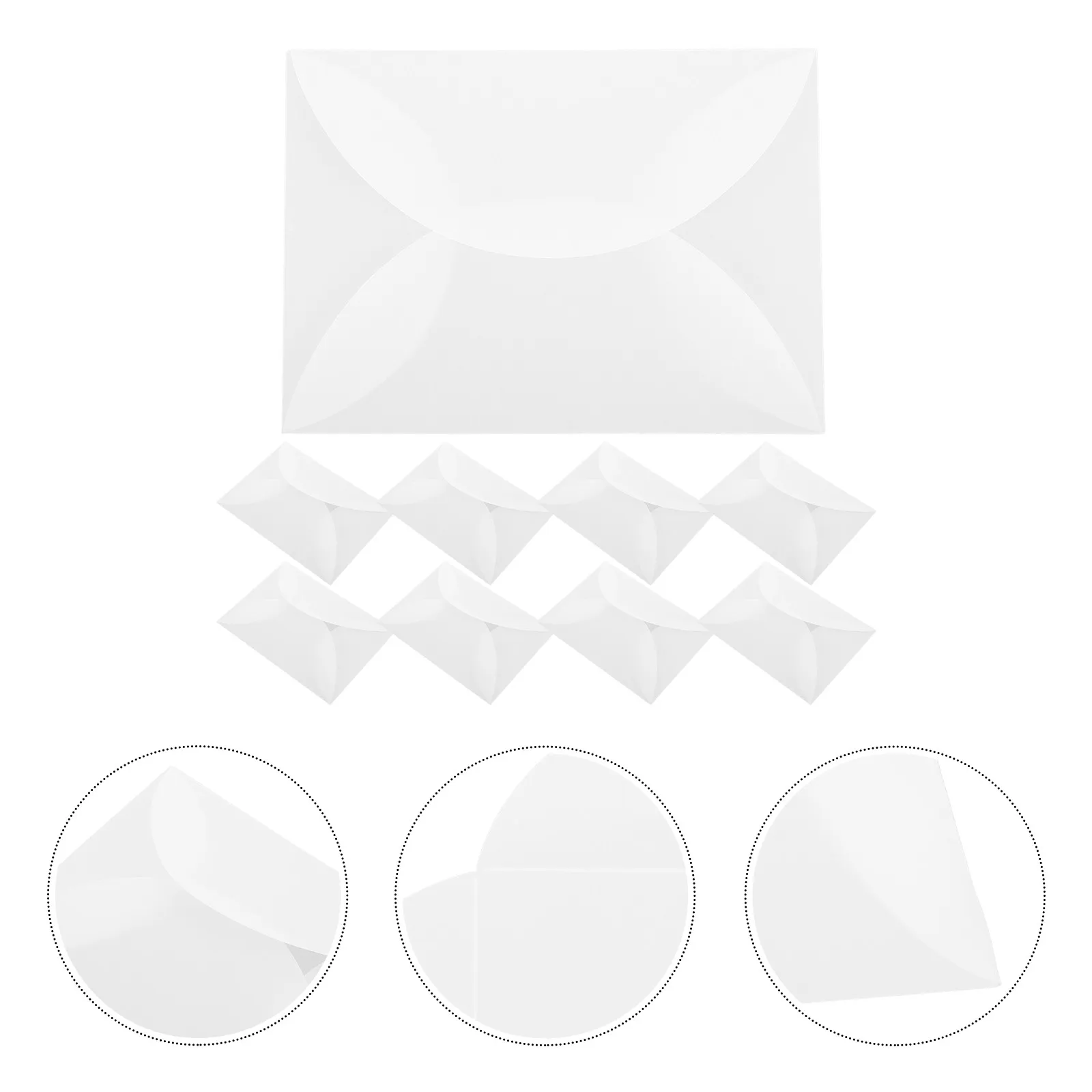

10Pcs Envelopes Paper Blank Envelopes 5x7 Invitations Greeting Cards Wedding Bridal Shower Birthday Party