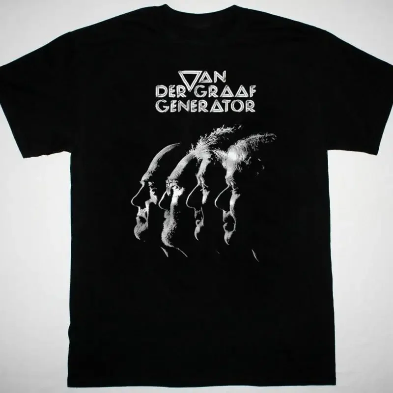Camiseta del álbum de la banda Van der Graaf Generator, negra, todas las tallas S 5Xl 1U184