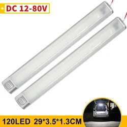 LED Car Interior Light Bar Strip with ON/OFF Switch for Truck RV Van Lorry Camper Boat Caravan Motorhome Compartment Light