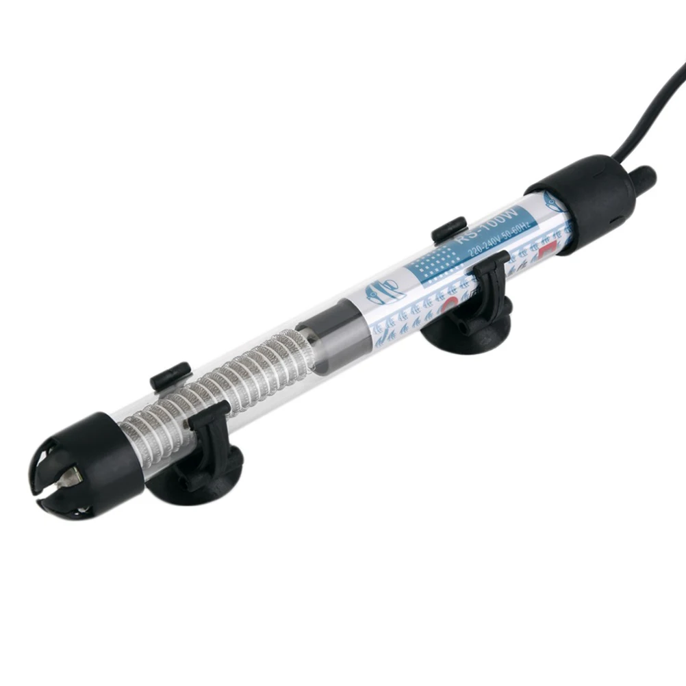 

Submersible Aquarium Heater 220V 50W Stainless Steel Heating Rod for Freshwater Saltwater Temperature Control Fish Tank