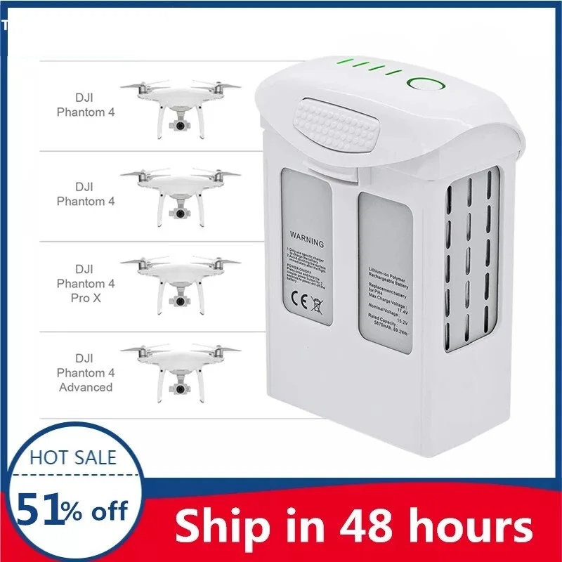 New For DJI Phantom 4 Advanced 4Pro V2.0 RTK high capacity intelligent flight battery 5870mAh New OEM DJI drone accessories