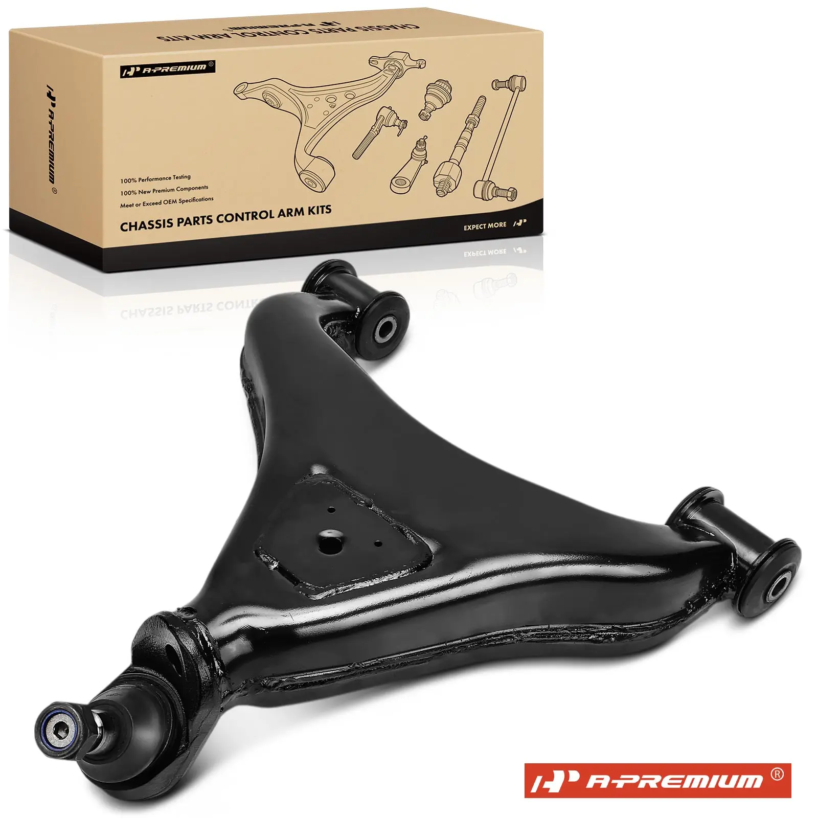 A-Premium Front Right Lower Control Arm & Ball Joint Assembly for Dodge Sprinter 2500 Sprinter 3500 2003-2006