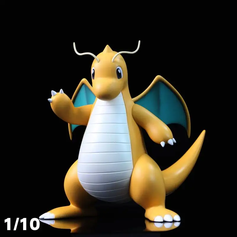 Pokemon 1/10 Large Size Resin GK Dragonite Action Figure Model Toys Gift for Birthday Children