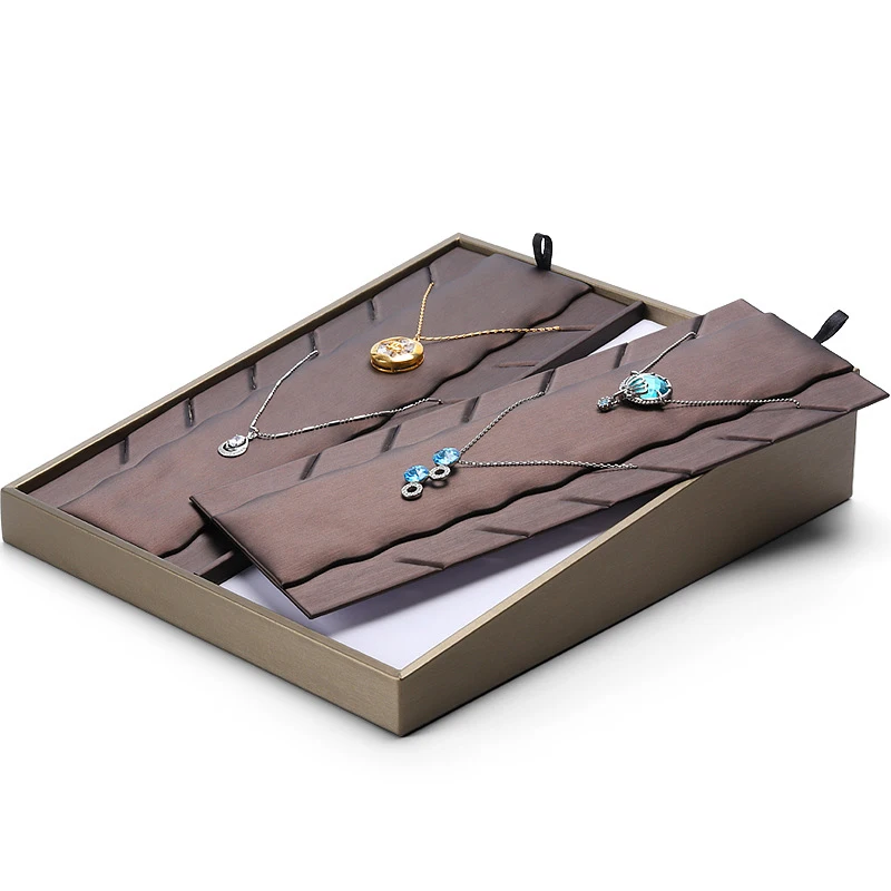 Bevel Jewelry Display Tray Ring Necklace Storage Bracelet Earrings Organizer Jewelry Exhibition Display Props Storage Of Jewelry